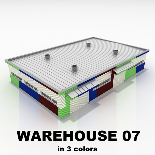 3d warehouse 07 model - warehouse 07 by ralpatov